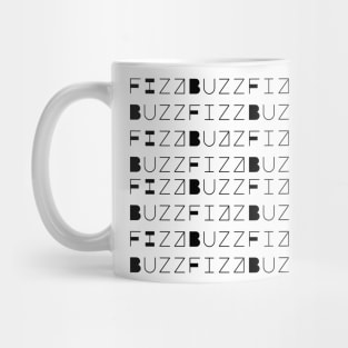 Fizz Buzz - Text Mug